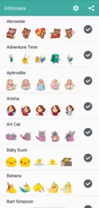 Gb whatsapp stickers and themes 